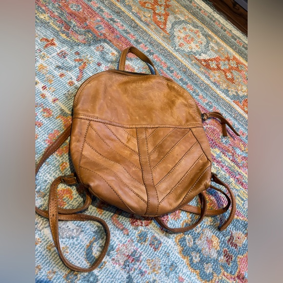 Margot Soft Leather Backpack Purse - Picture 1 of 1